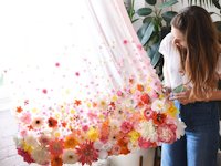 designlovefest Flower Curtain